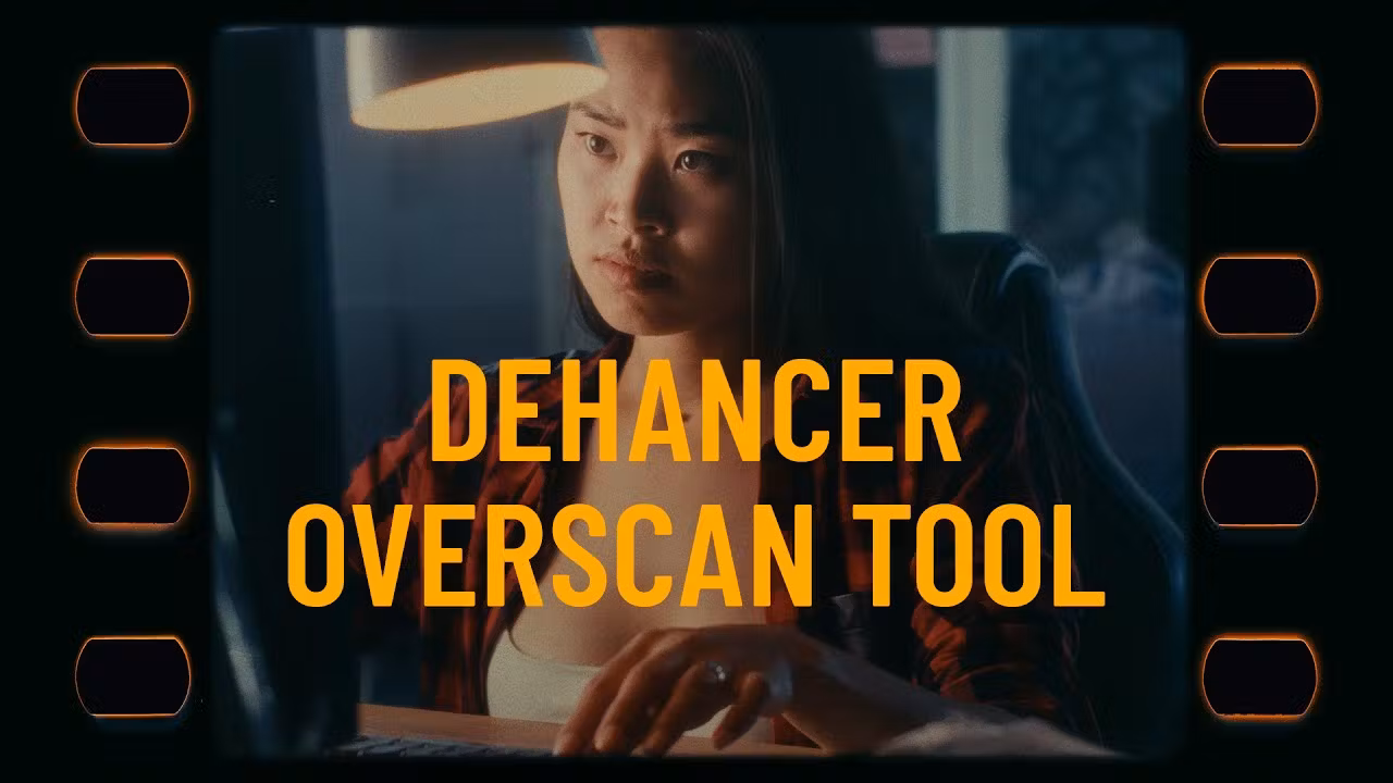 Dehancer Overscan Tool demo video